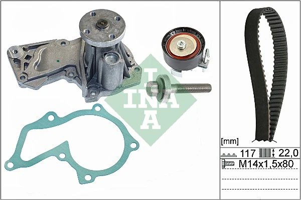 Water Pump & Timing Belt Kit